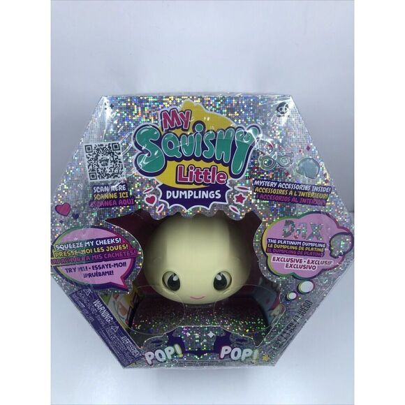 My Squishy Little Dumplings , Dax The Platinum Dumpling Mystery Accessory - Picture 2 of 11